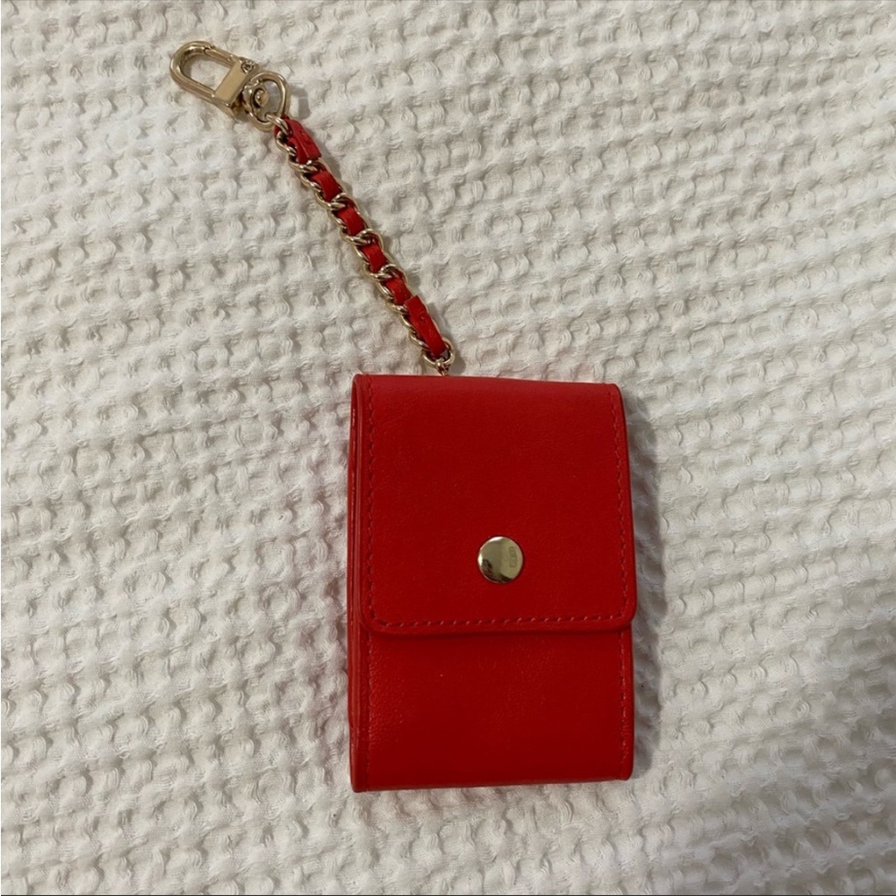 Mark and Graham Leather Airpod Chain Case